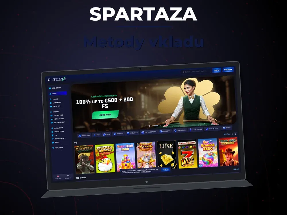 Spartaza - Metody vkladu